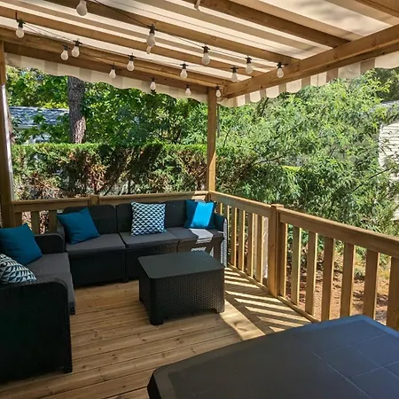 캠프장 Mobil-home 40m2 Au Calme, Plage, Piscine, Foret