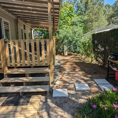 Mobil-home 40m2 Au Calme, Plage, Piscine, Foret * Saint-Julien-en-Born