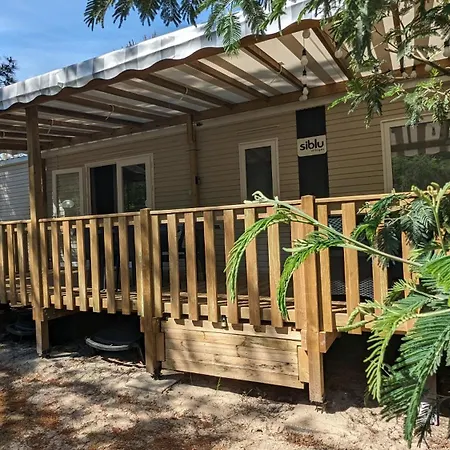 Camping Mobil-home 40m2 Au Calme, Plage, Piscine, Foret *